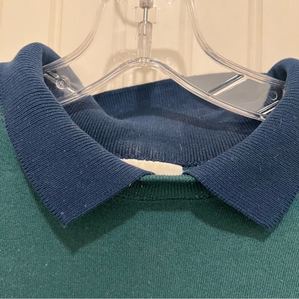 Vintage Golf Embroidery  Sweatshirt with Collar size XL - Picture 3 of 6